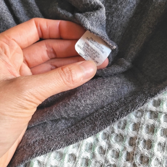 T-shirt Dress with Varsity Cuffs - Picture 4 of 5